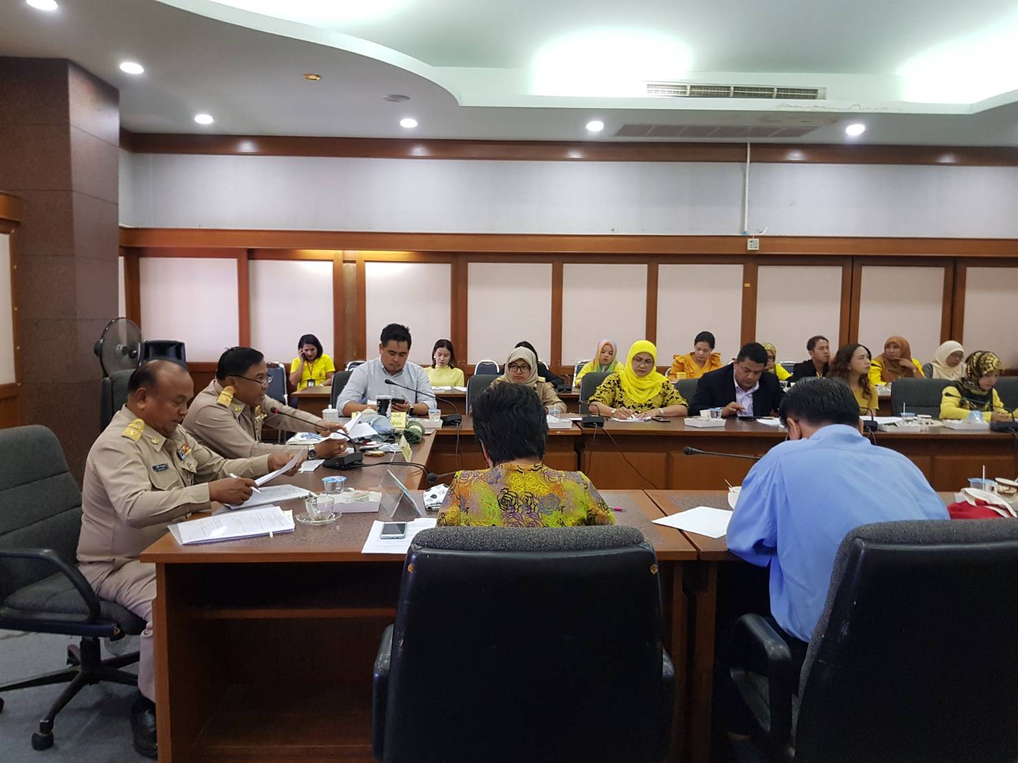 พช.ปัตตานี ประชุมคณะกรรมการประสานและขับเคลื่อนนโยบายสานพลังประชารัฐ จังหวัดปัตตานี ครั้งที่ 7/2561