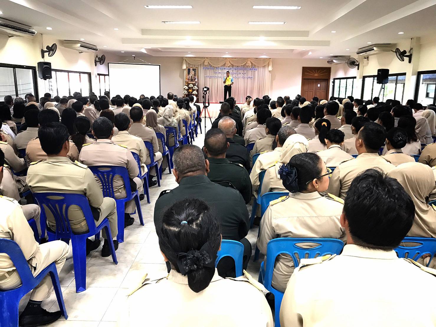 พช.ปัตตานี เข้าร่วมกิจกรรมโครงการจิตอาสาพระราชทานตามแนวพระราชดำริฯ