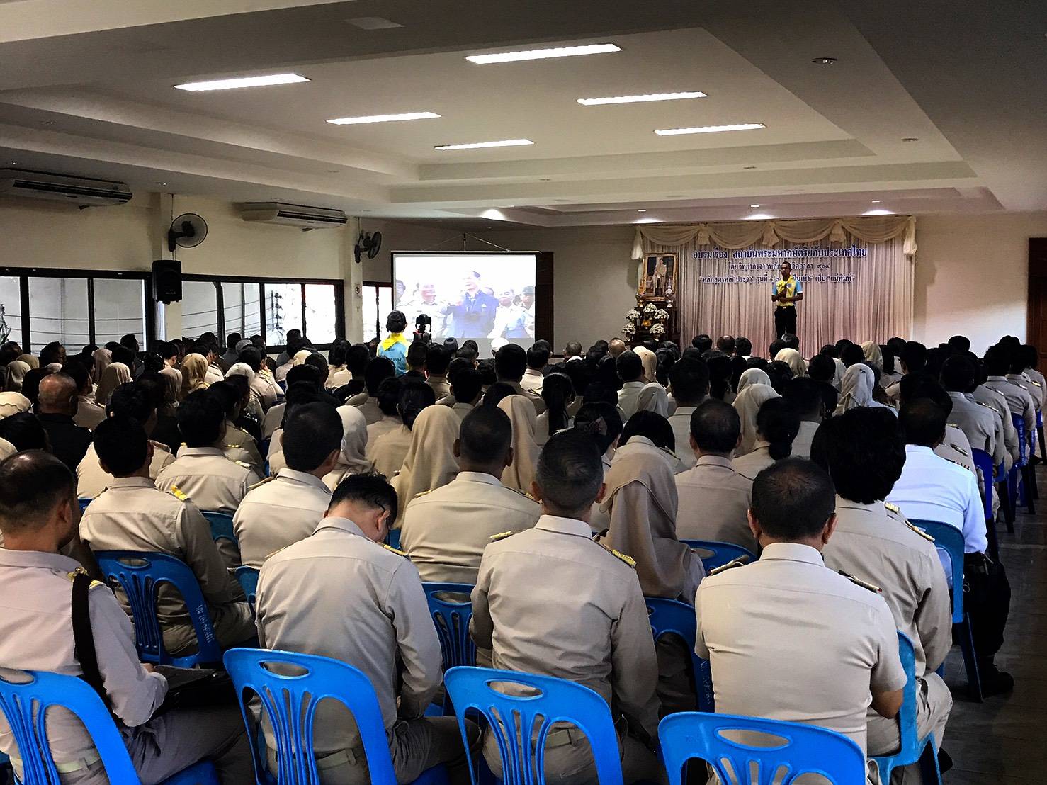 พช.ปัตตานี เข้าร่วมกิจกรรมโครงการจิตอาสาพระราชทานตามแนวพระราชดำริฯ