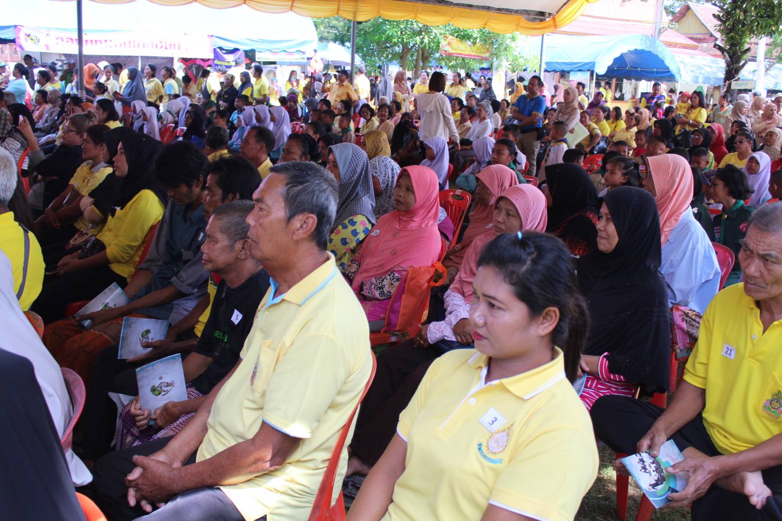 พช.ปัตตานี ร่วมกิจกรรมโครงการจังหวัดเคลื่อนที่อำเภอโคกโพธิ์ จังหวัดปัตตานี