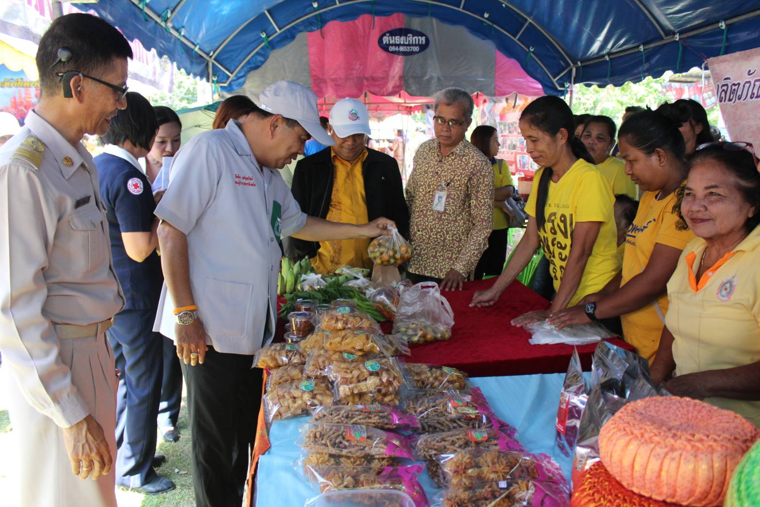 พช.ปัตตานี ร่วมกิจกรรมโครงการจังหวัดเคลื่อนที่อำเภอโคกโพธิ์ จังหวัดปัตตานี