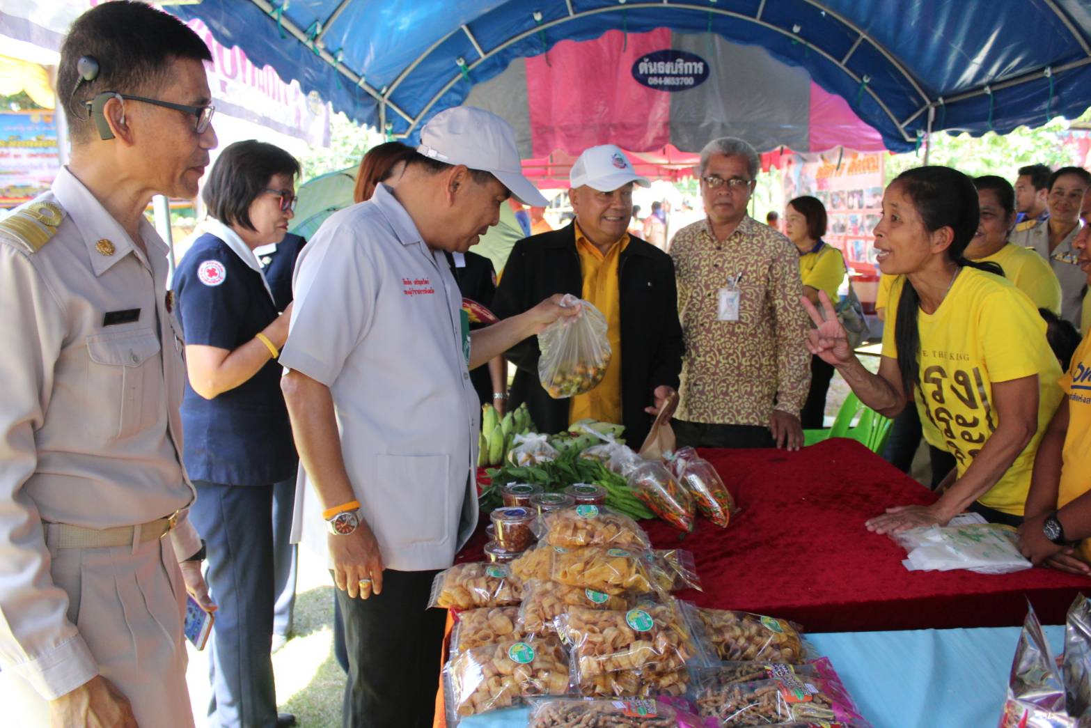 พช.ปัตตานี ร่วมกิจกรรมโครงการจังหวัดเคลื่อนที่อำเภอโคกโพธิ์ จังหวัดปัตตานี