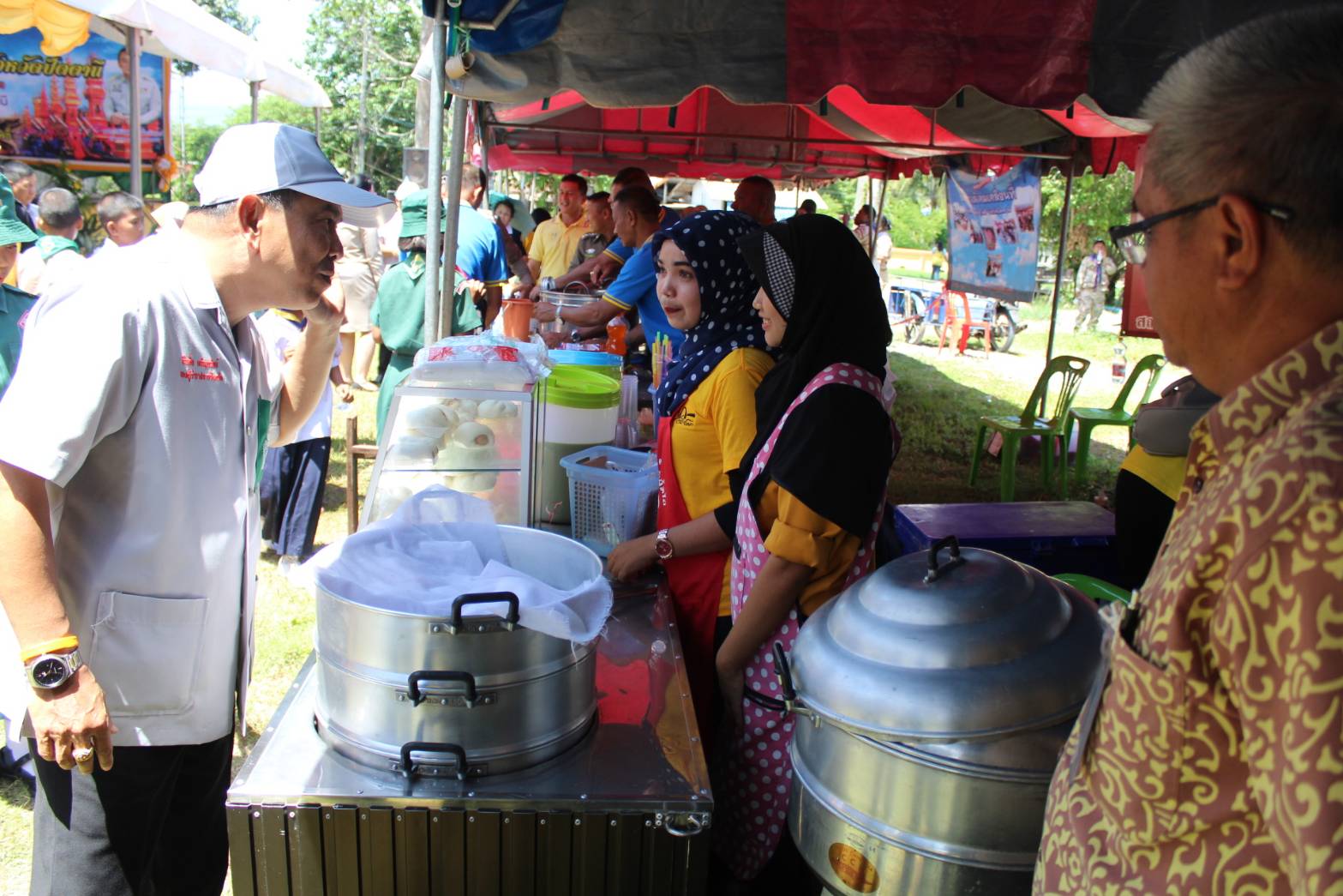 พช.ปัตตานี ร่วมกิจกรรมโครงการจังหวัดเคลื่อนที่อำเภอโคกโพธิ์ จังหวัดปัตตานี