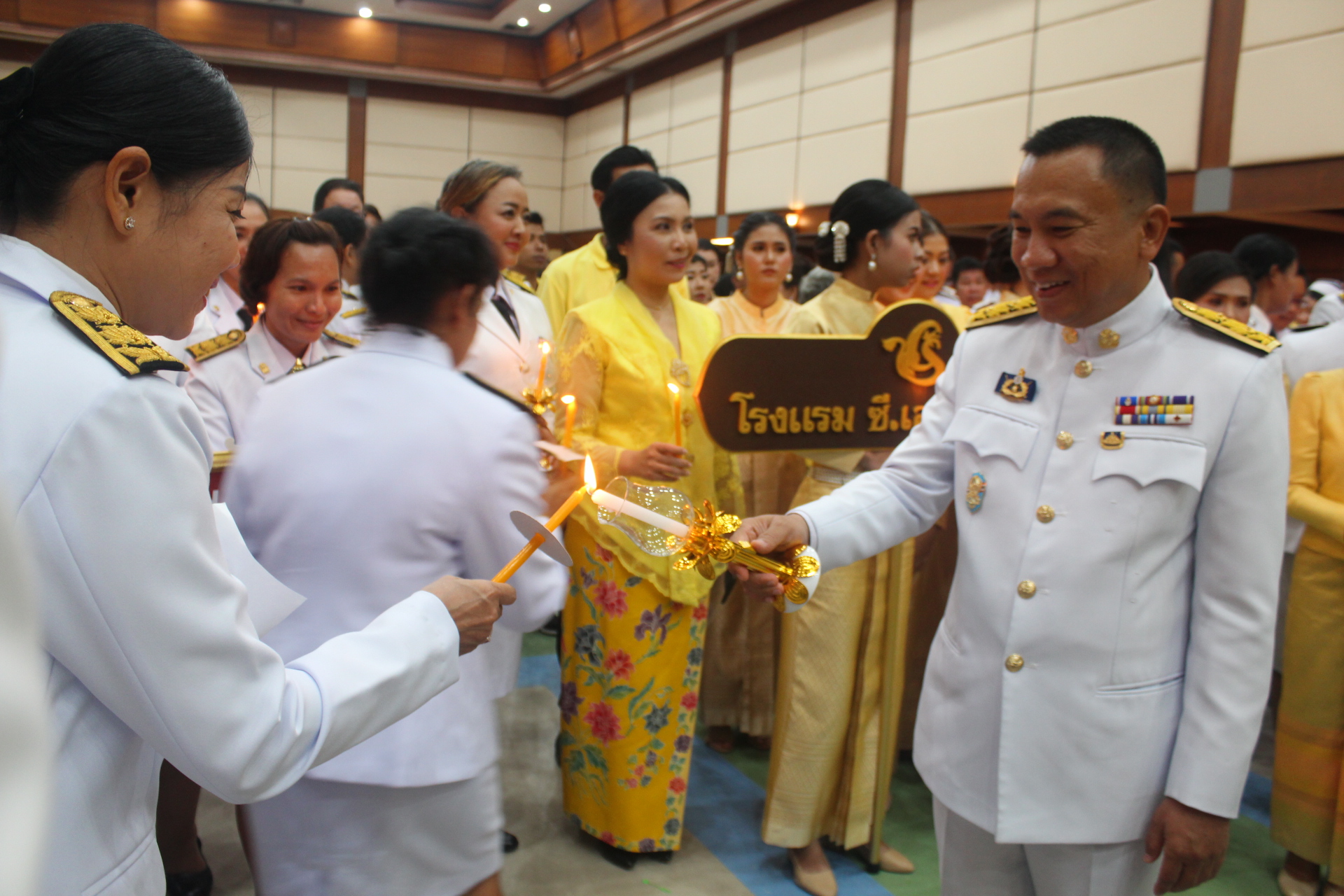 พช.ปัตตานี ร่วมพิธีถวายพระพรชัยมงคลสมเด็จพระเจ้าอยู่หัว เนื่องในวันเฉลิมพระชนมพรรษา 66 พรรษา 28 กรกฎาคม 2561