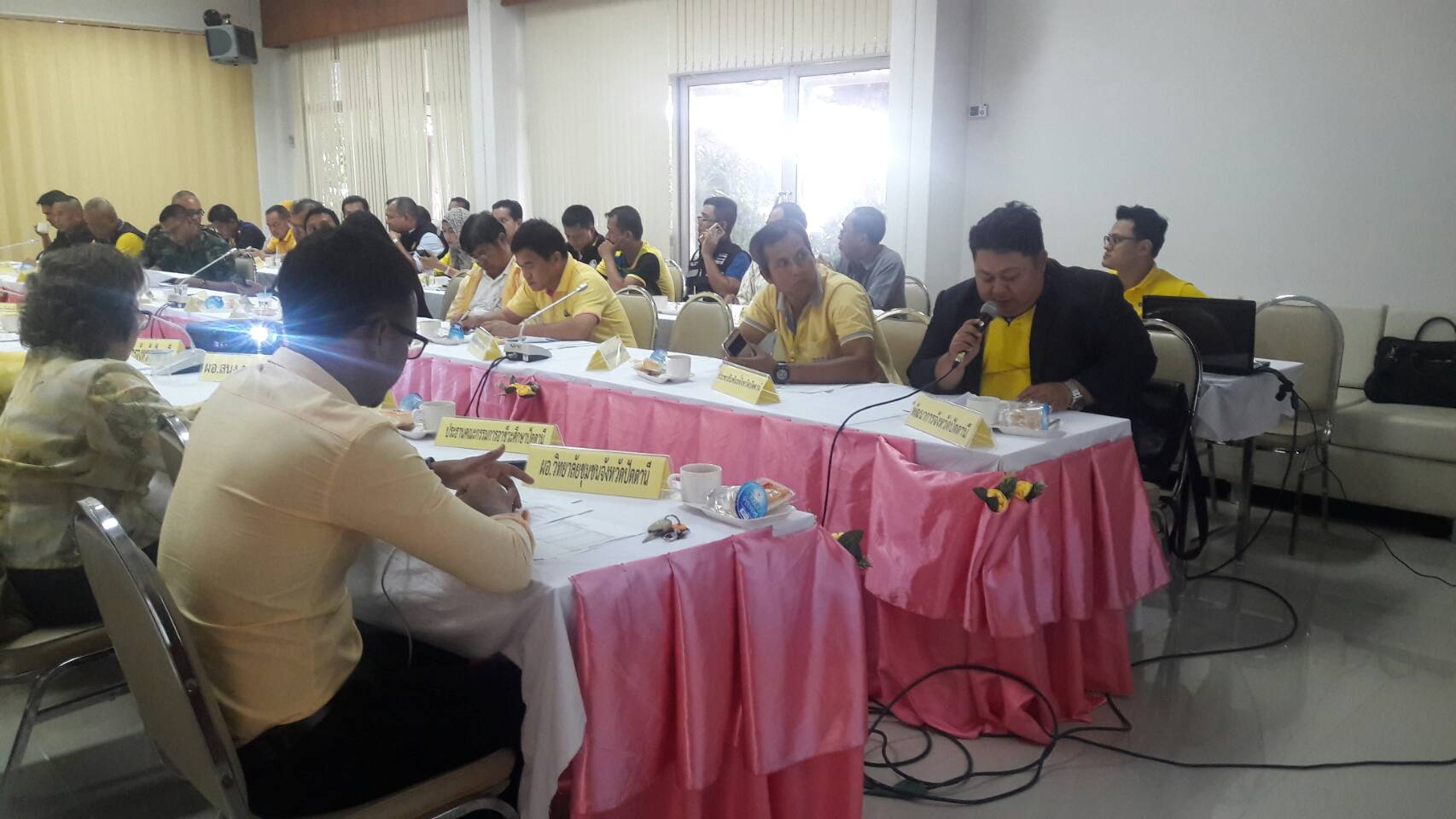 พช.ปัตตานี เข้าร่วมประชุมคณะกรรมการอำนวยการป้องกันและปราบปรามยาเสพติดจังหวัดปัตตานี