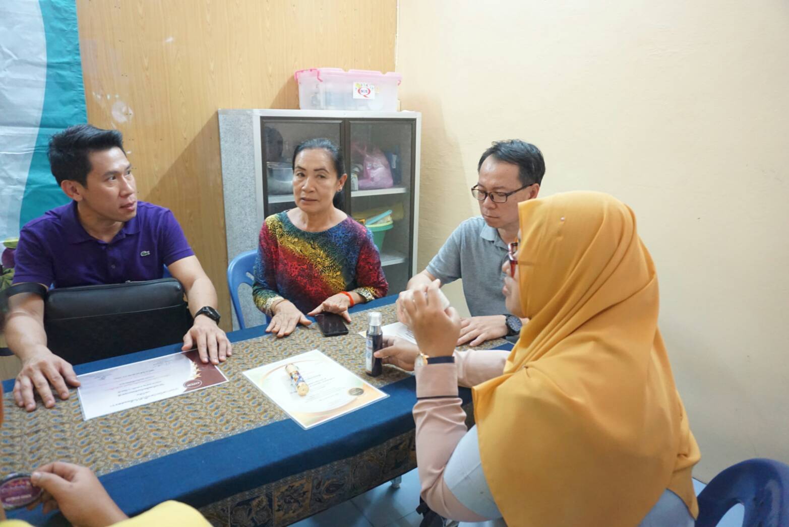 พช.ปัตตานี ลงพื้นที่เยี่ยมเยียนกลุ่มฯ ในอำเภอยะหริ่งและปะนาเระ