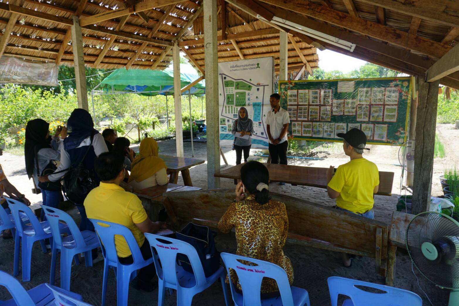 พช.ปัตตานี ร่วมกับบริษัทประชารัฐรักสามัคคีฯ ลงพื้นที่ติดตามกลุ่มฯ อำเภอไม้แก่นและอำเภอสายบุรี จังหวัดปัตตานี