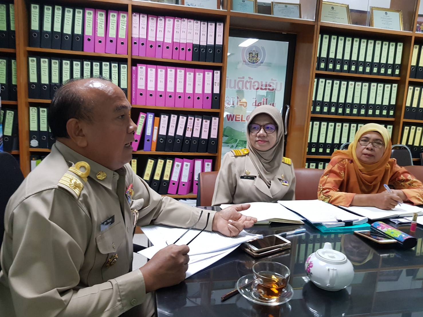 พัฒนาการจังหวัดปัตตานี ประชุมเพื่อสรุปงานและวางแผนการดำเนินงานขับเคลื่อนโครงการชุมชนท่องเที่ยว OTOP นวัตวิถี