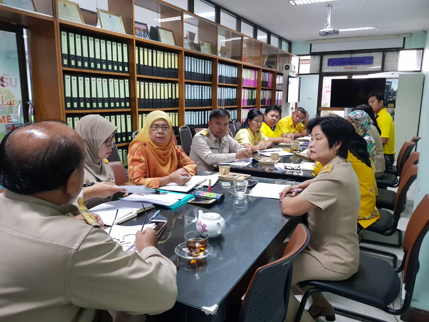 พัฒนาการจังหวัดปัตตานี ประชุมเพื่อสรุปงานและวางแผนการดำเนินงานขับเคลื่อนโครงการชุมชนท่องเที่ยว OTOP นวัตวิถี