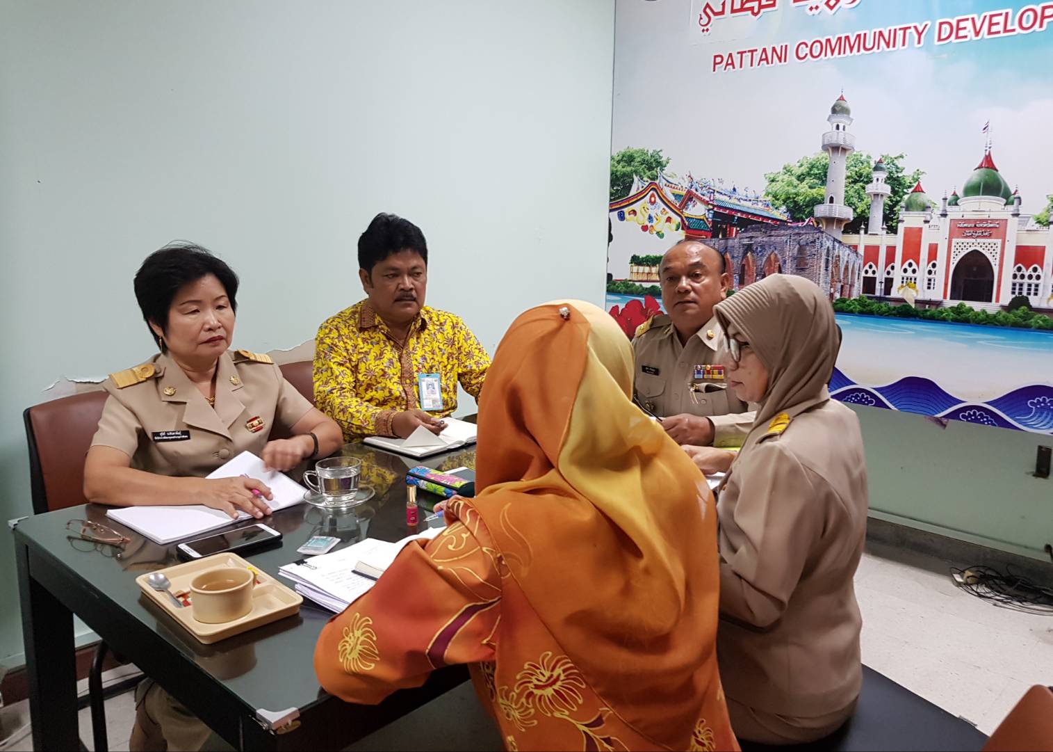 พัฒนาการจังหวัดปัตตานี ประชุมเพื่อสรุปงานและวางแผนการดำเนินงานขับเคลื่อนโครงการชุมชนท่องเที่ยว OTOP นวัตวิถี