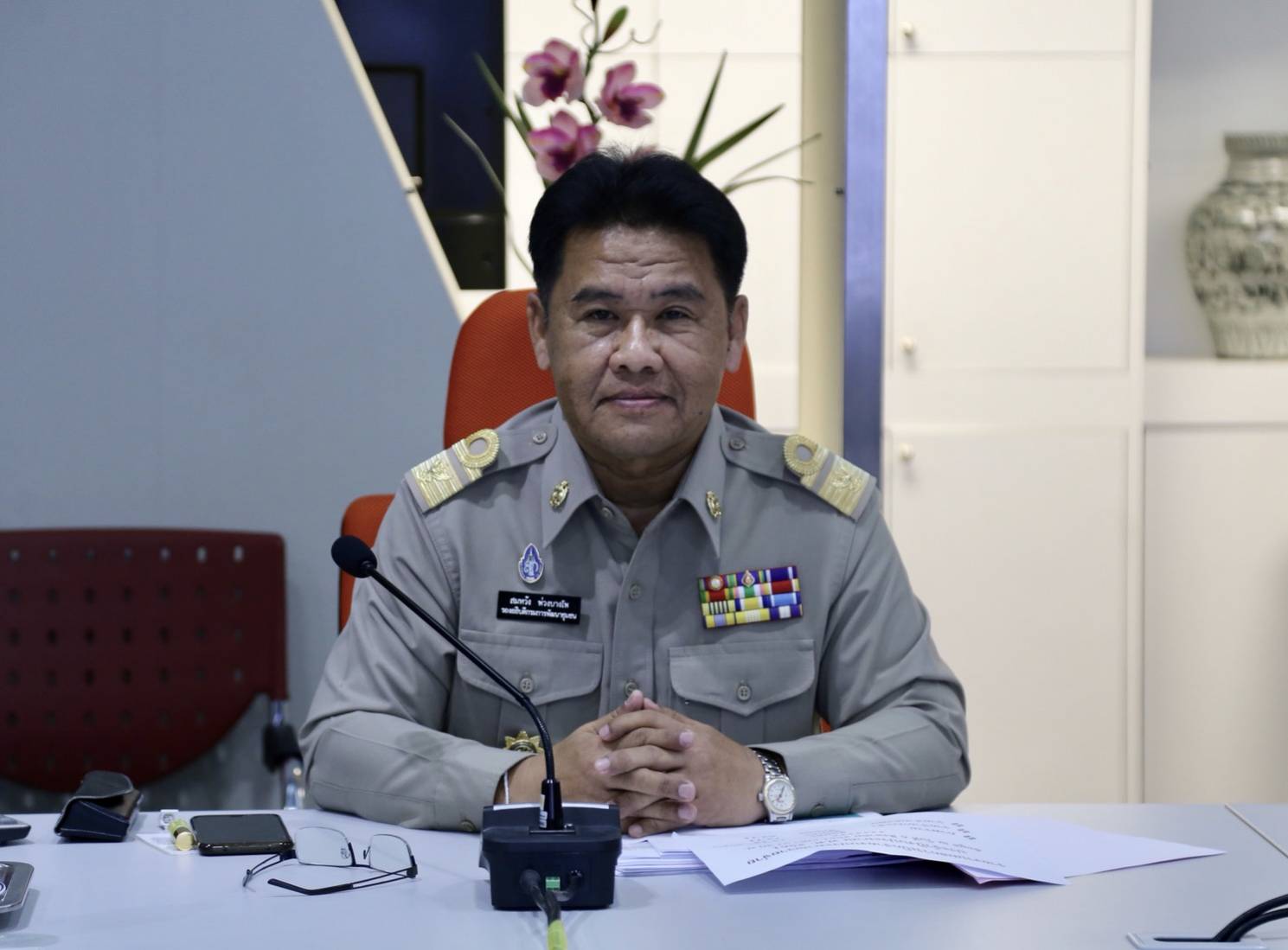 พช.ปัตตานี ร่วมรับฟังการประชุมติดตามเร่งรัดการใช้จ่ายงบประมาณ ประจำปีงบประมาณ พ.ศ. 2561 ของกรมการพัฒนาชุมชน ครั้งที่ 13/2561 ผ่านระบบวีดีโอคอนเฟอร์เร้น