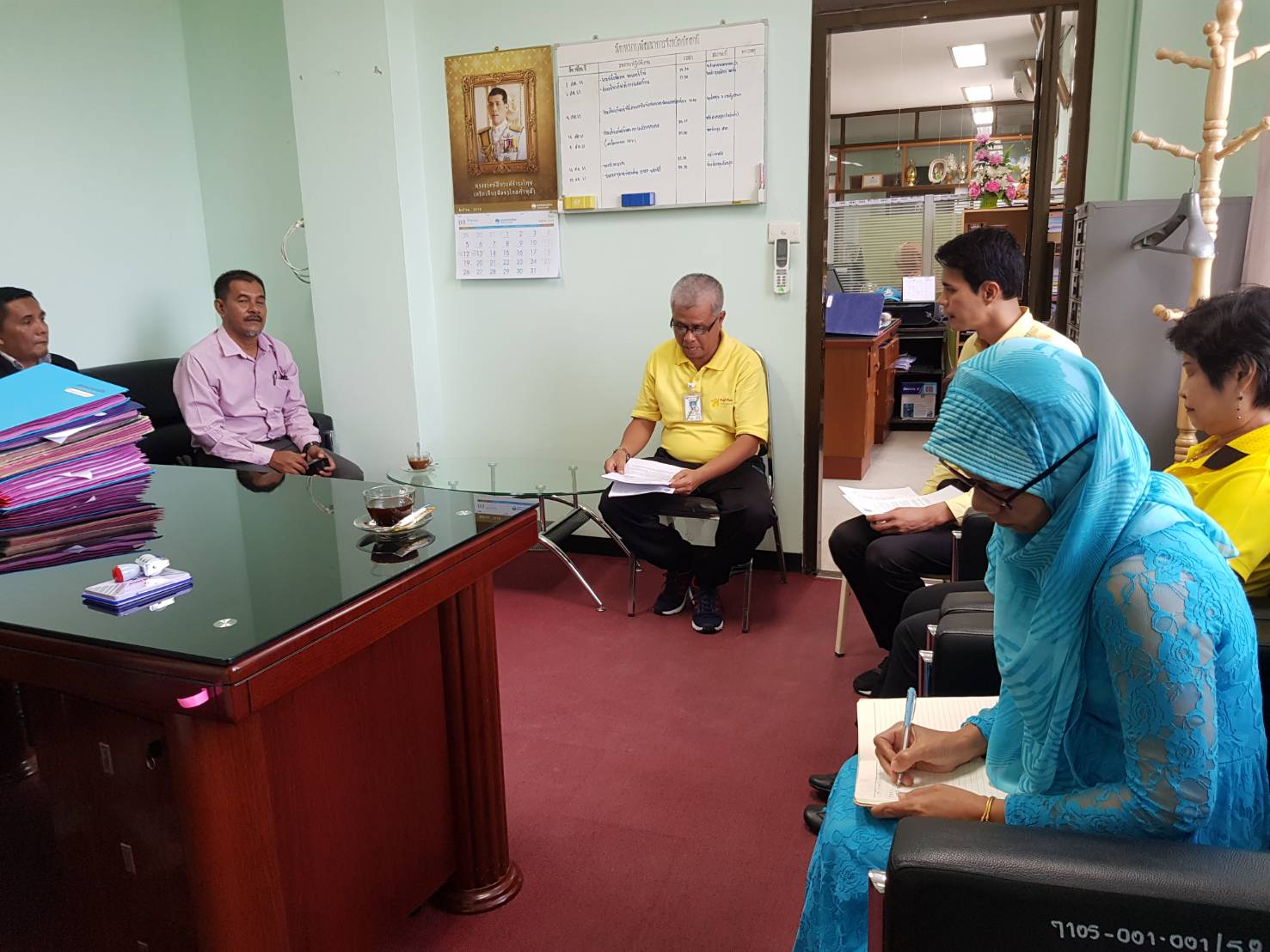 พช.ปัตตานี ร่วมต้อนรับคณะกระทรวงกิจการสตรีและสวัสดิการ จากรัฐกลันตัน ประเทศมาเลเซีย