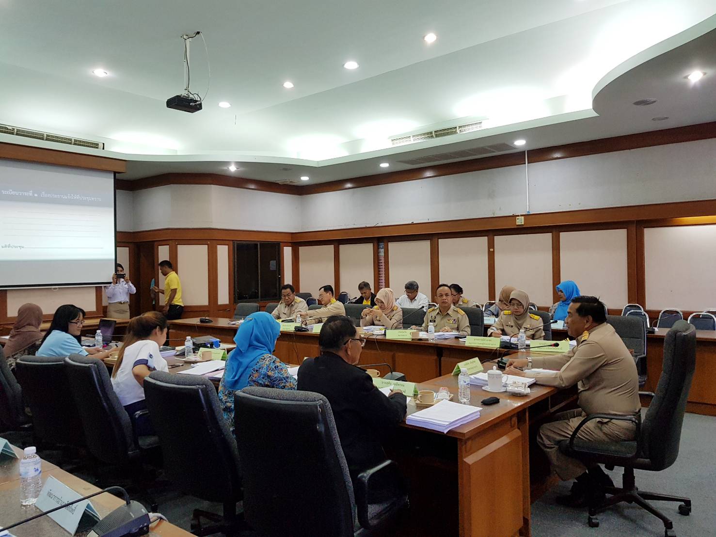 ปัตตานี: ประชุมคณะอนุกรรมการบริหารกองทุนพัฒนาบทบาทสตรีระดับจังหวัด ครั้งที่ 6/2561