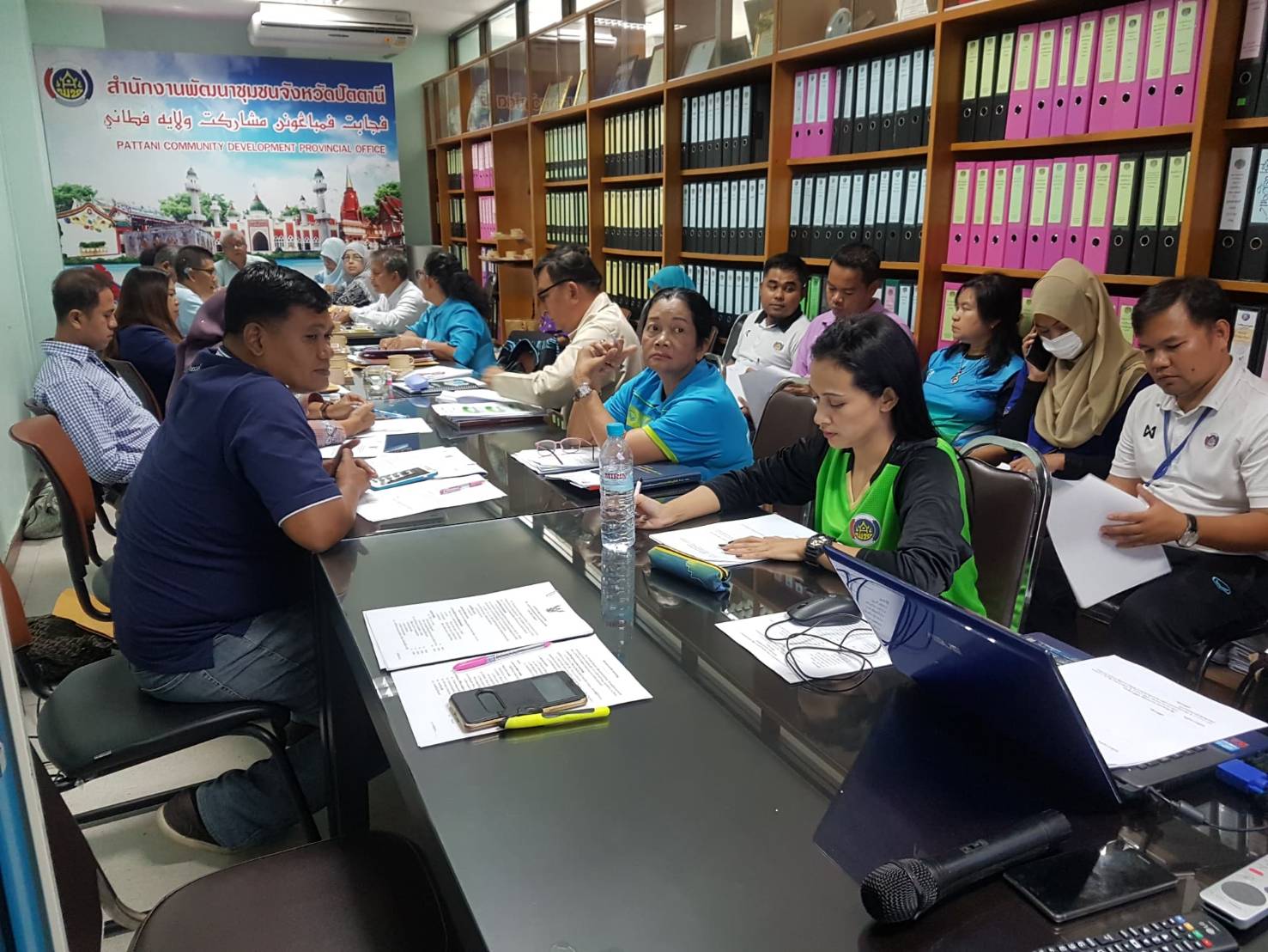 พช.ปัตตานี ประชุมผู้บริหารงานพัฒนาชุมชนและนักวิชาการพัฒนาชุมชนจังหวัดปัตตานี