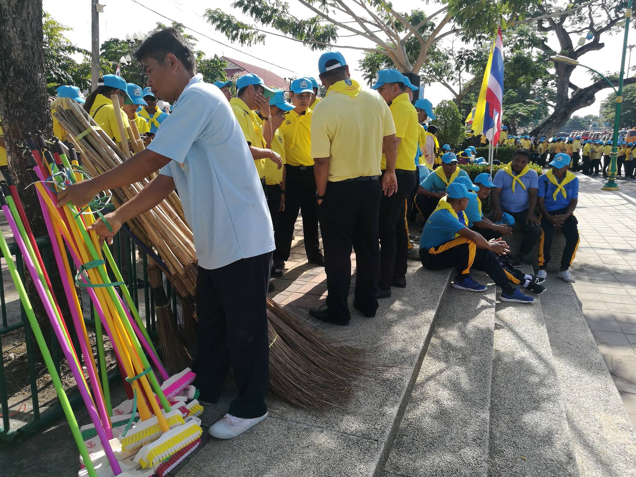 พช.ปัตตานี ร่วมโครงการจิตอาสา หน่วยพระราชทานและประชาชนจิตอาสา “เราทำความ ดี ด้วยหัวใจ”