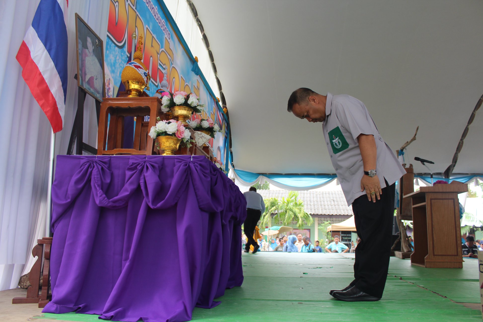สพจ.ปน.ร่วมกับ สพอ.ยะรัง ร่วมกิจกรรมโครงการจังหวัดเคลื่อนที่อำเภอยะรัง จังหวัดปัตตานี
