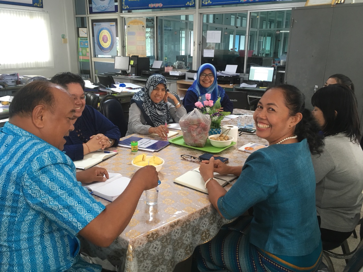 พัฒนาการจังหวัดปัตตานี ลงพื้นที่อำเภอหนองจิก ติดตามการดำเนินงานตามยุทธศาสตร์กรมฯ/จังหวัด ประจำปี พ.ศ. 2561