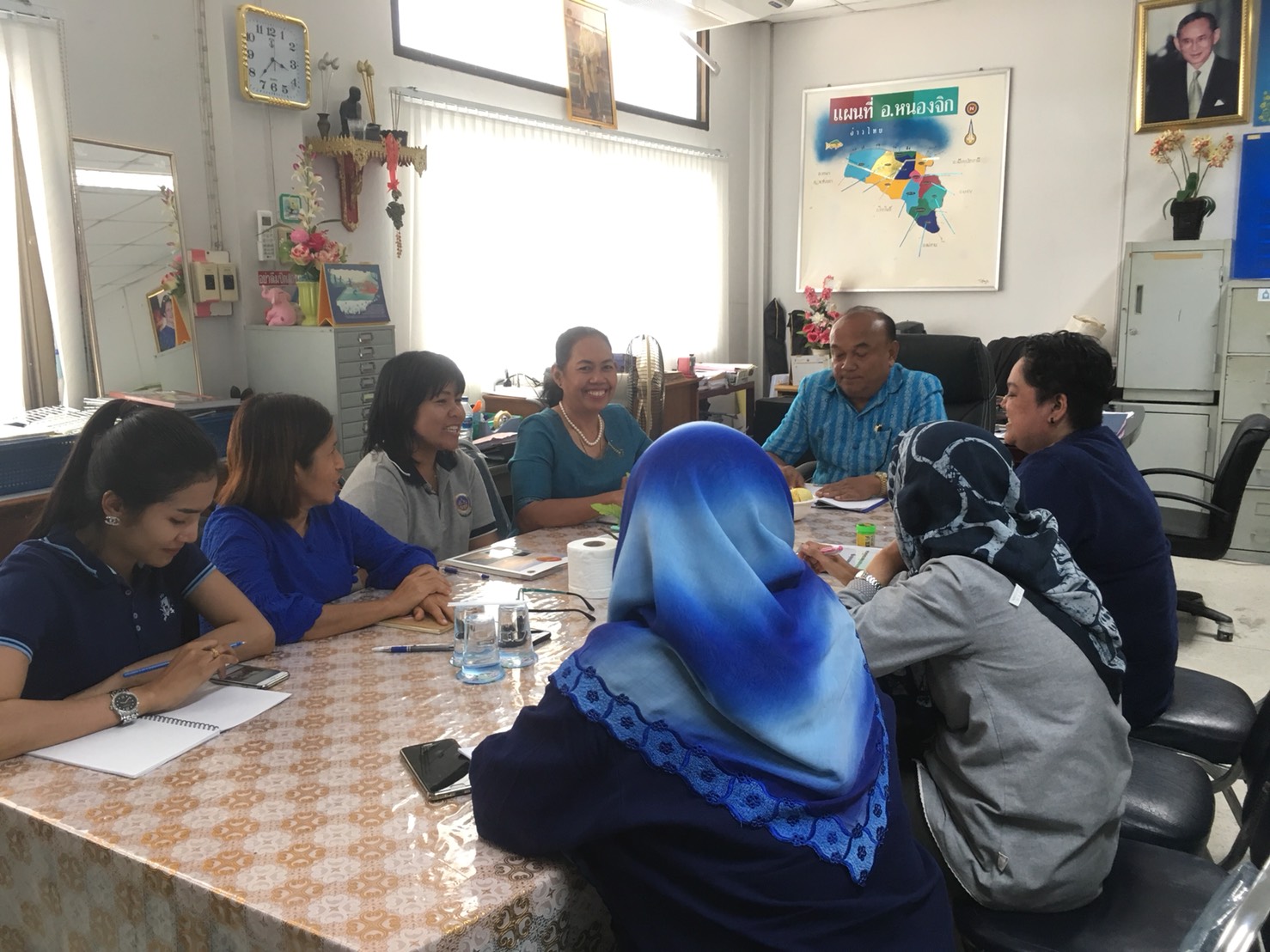 พัฒนาการจังหวัดปัตตานี ลงพื้นที่อำเภอหนองจิก ติดตามการดำเนินงานตามยุทธศาสตร์กรมฯ/จังหวัด ประจำปี พ.ศ. 2561