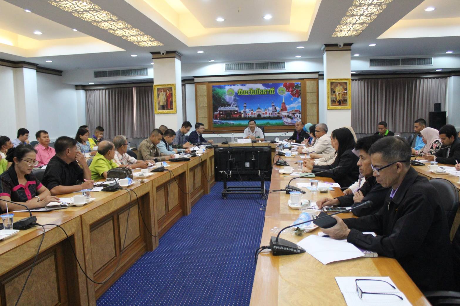 พช.ปัตตานี จัดประชุมคณะกรรมการอำนวยการและคณะทำงานการจัดงานมหกรรมชุมชนท่องเที่ยว OTOP นวัตวิถี จังหวัดปัตตานี ประจำปี 2561