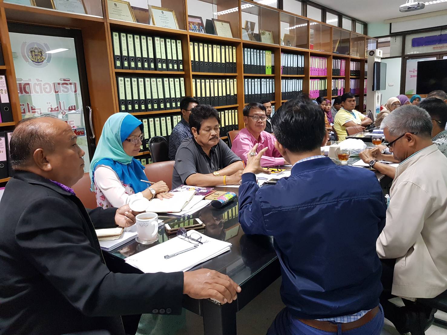 พัฒนาการจังหวัดปัตตานี ประชุมการจัดงานมหกรรมชุมชนท่องเที่ยว OTOP นวัตวิถี จังหวัด ประจำปี 2561