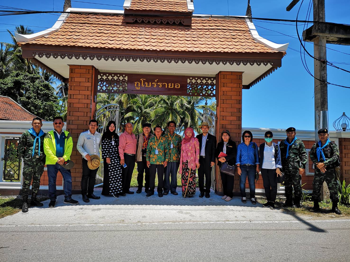 พช.ปัตตานี ร่วมต้อนรับคณะกรรมการประกวดชุมชนท่องเที่ยว OTOP นวัตวิถี ต้นแบบ ณ ตำบลบาราโหม อ.เมือง