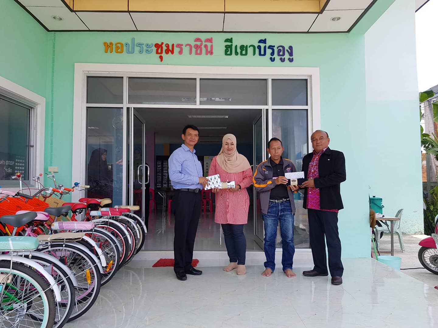 พช.ปัตตานี ร่วมต้อนรับ ผอ.กลุ่มงานส่งเสริมฯ กรมการพัฒนาชุมชน ลงพื้นที่ติดตามโครงการชุมชนท่องเที่ยว OTOP นวัตวิถี