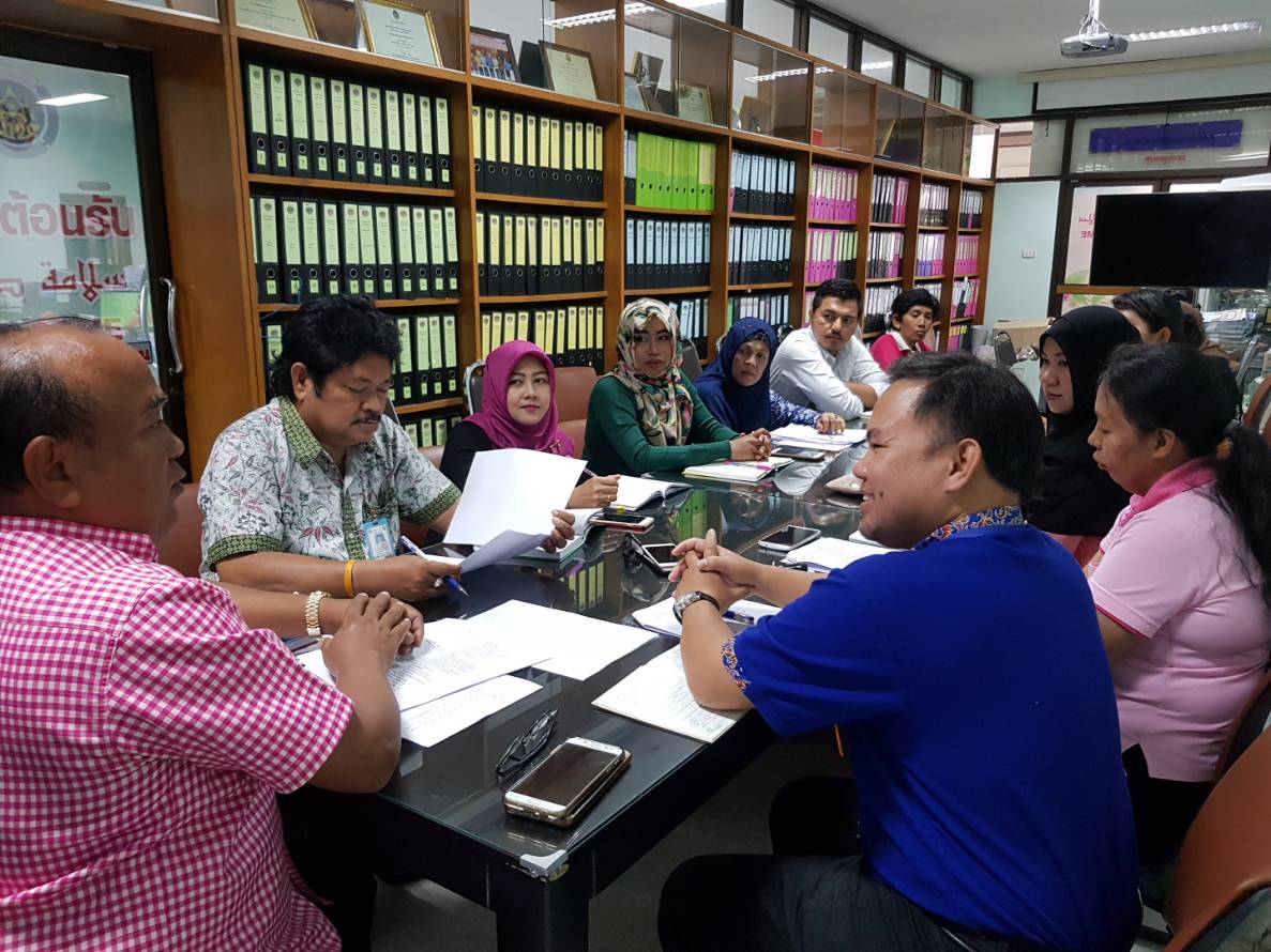 พัฒนาการจังหวัดปัตตานี ประชุมเพื่อสรุปงานและวางแผนการดำเนินงานตามยุทธศาสตร์กรมฯ /จังหวัด ประจำปีงบประมาณ พ.ศ. 2562