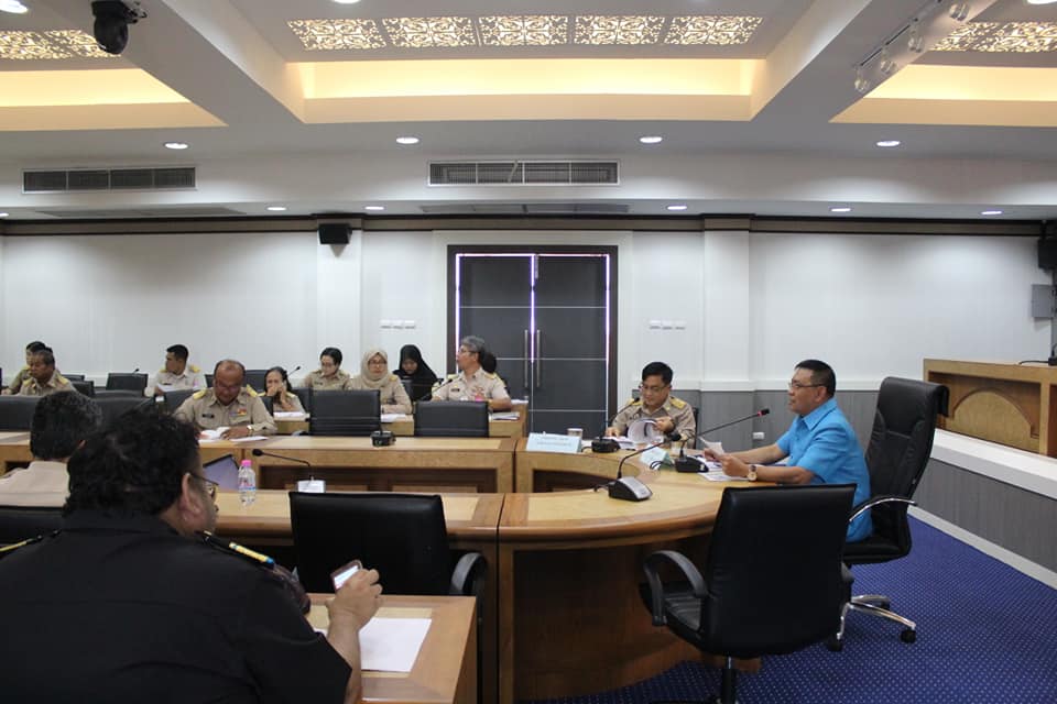 พัฒนาการจังหวัดปัตตานี ร่วมประชุมซักซ้อมแนวทางการปฏิบัติราชการกลุ่มภารกิจด้านเศรษฐกิจ