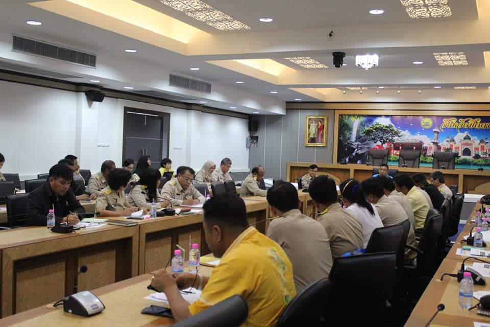 พัฒนาการจังหวัดปัตตานี ร่วมประชุมซักซ้อมแนวทางการปฏิบัติราชการกลุ่มภารกิจด้านเศรษฐกิจ