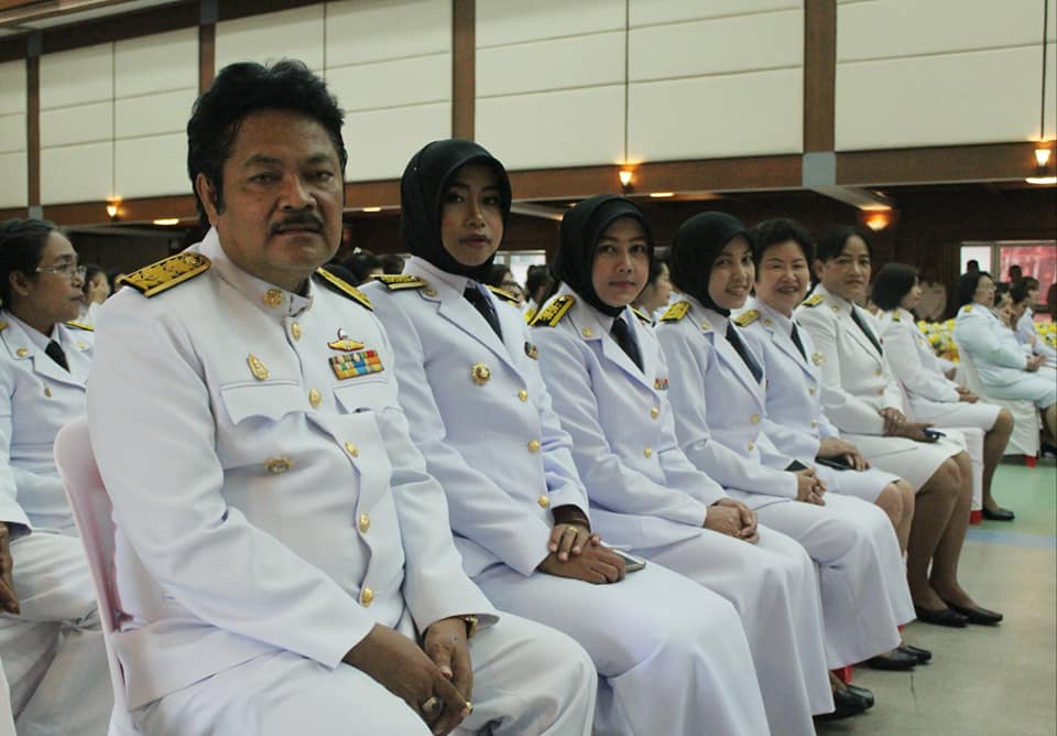 พัฒนาการจังหวัดปัตตานี นำทีมพช.ปัตตานี เข้าร่วมพิธีฯ เนื่องใน “วันพระบิดาแห่งฝนหลวง”