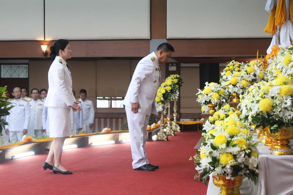 พัฒนาการจังหวัดปัตตานี นำทีมพช.ปัตตานี เข้าร่วมพิธีฯ เนื่องใน “วันพระบิดาแห่งฝนหลวง”