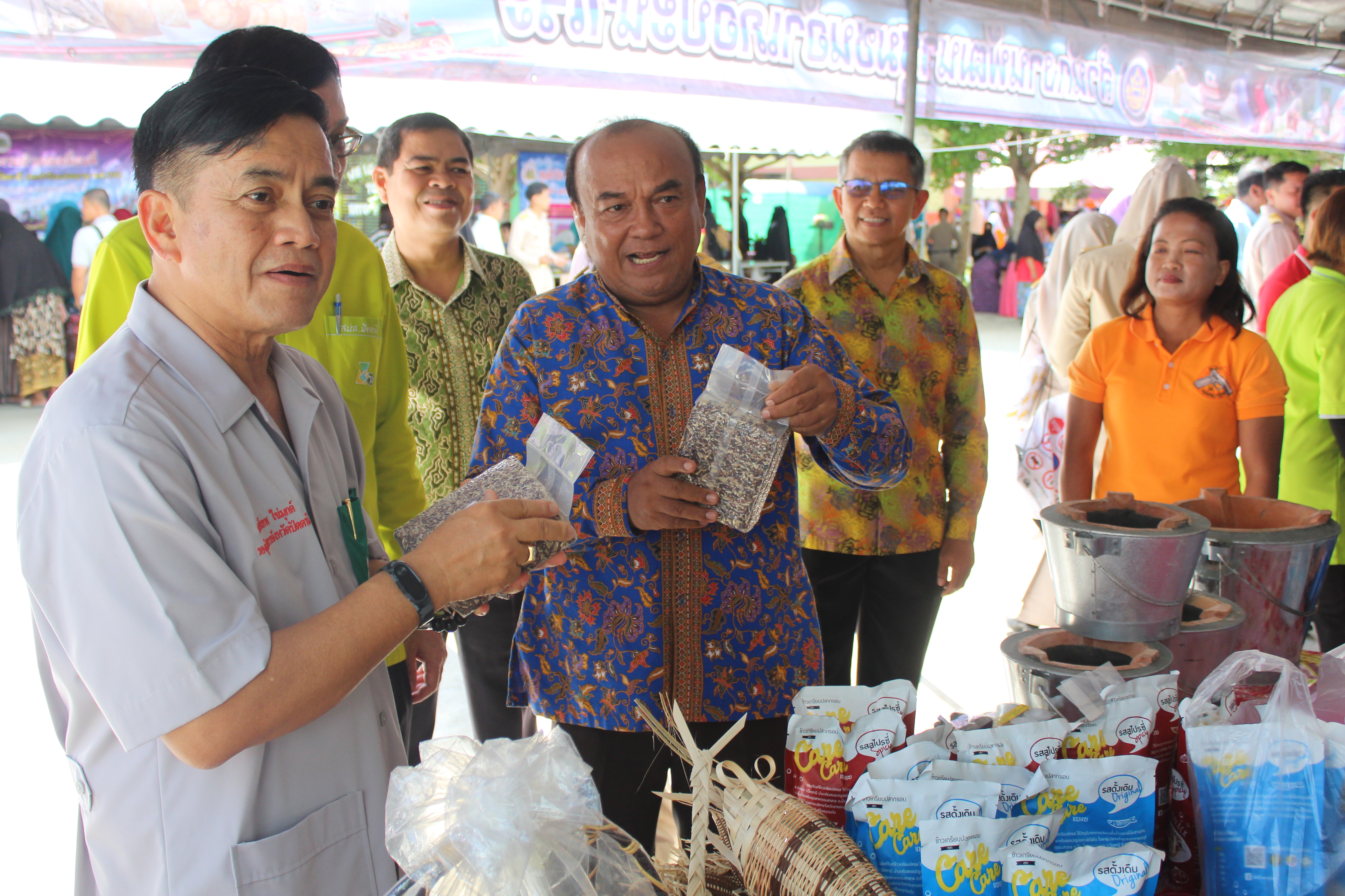 พช.สพจ.ปน.ร่วมกับ สพอ.ปะนาเระ ร่วมกิจกรรมโครงการจังหวัดเคลื่อนที่อำเภอปะนาเระ จังหวัดปัตตานี