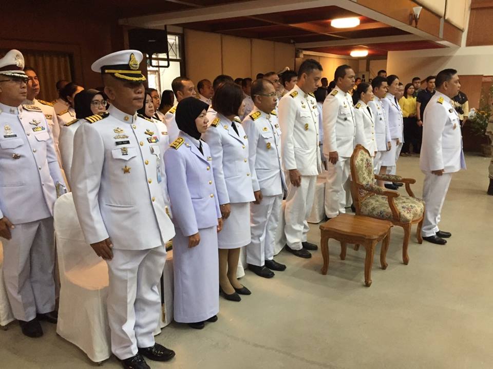 พิธีมอบเสื้อยืดพระราชทาน ในกิจกรรมจักรยานเฉลิมพระเกียรติฯ “Bike อุ่นไอรัก” จังหวัดปัตตานี
