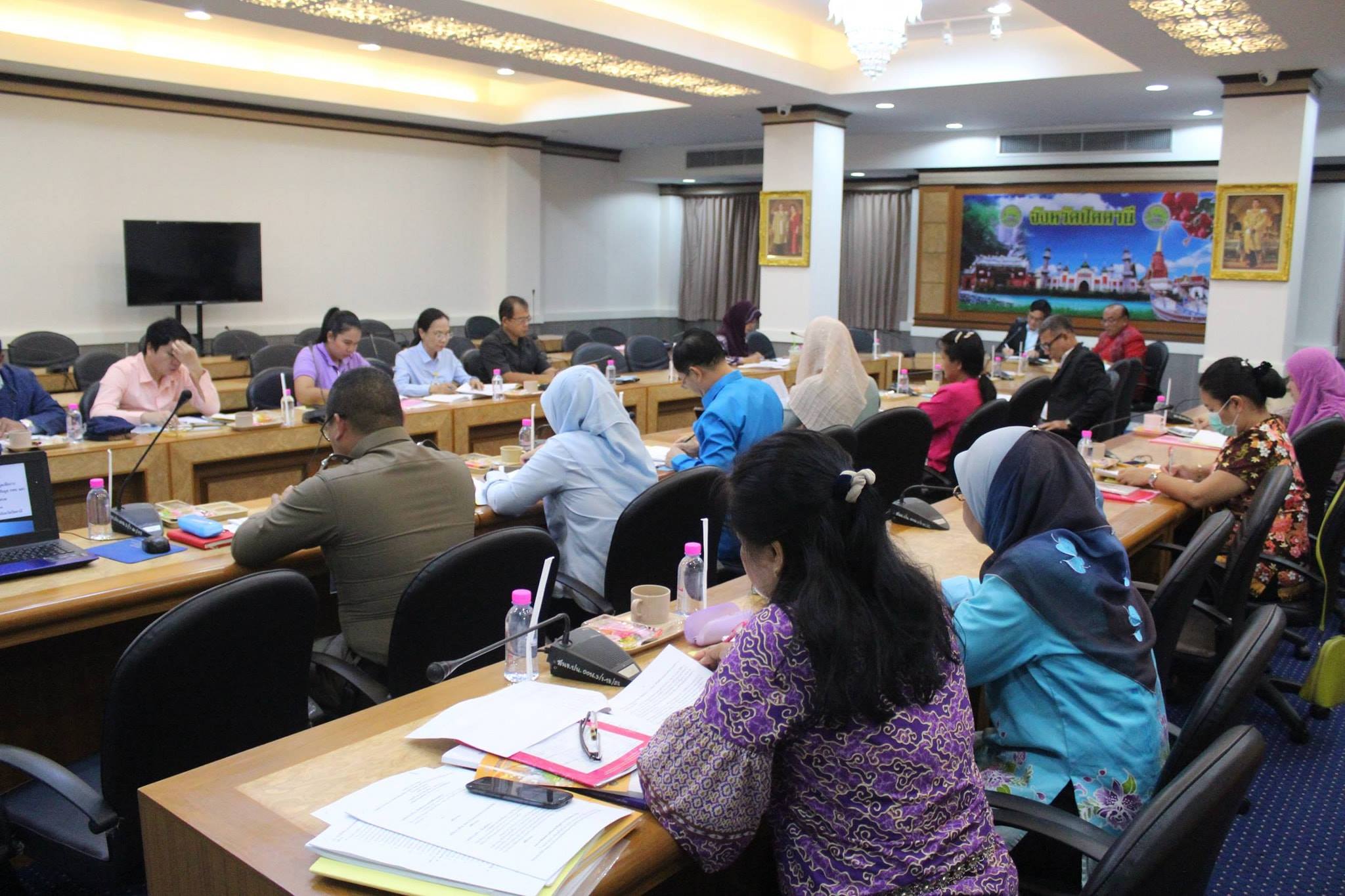 พช.ปัตตานี ประชุมคณะทำงานบริหารการจัดเก็บข้อมูลเพื่อการพัฒนาชุมชน ระดับจังหวัด (ข้อมูล จปฐ. และข้อมูล กชช. 2ค) ประจำปีงบประมาณ 2562