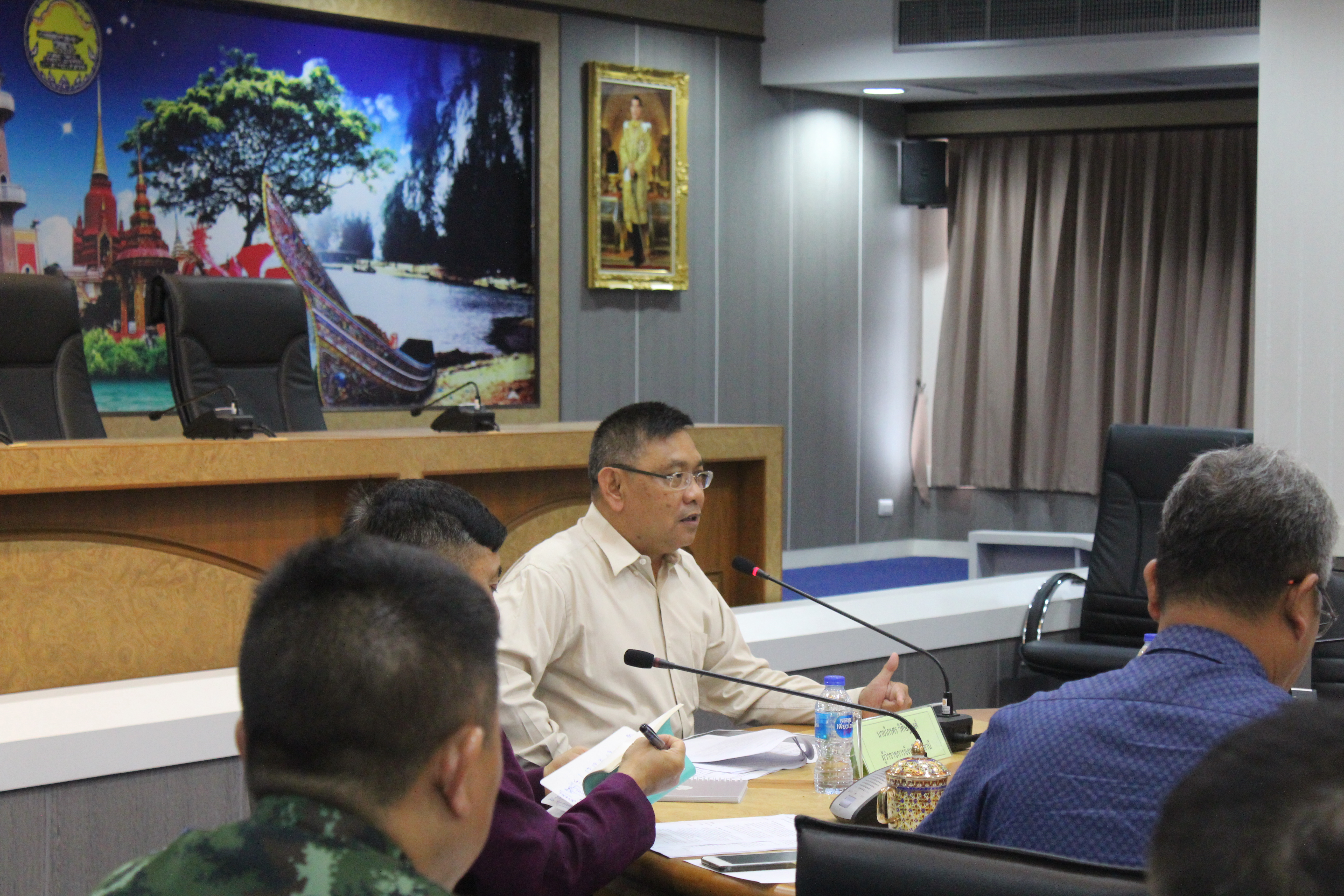 ” พัฒนาการจังหวัดปัตตานี ร่วมประชุมเตรียมการรับเสด็จฯ สมเด็จพระเจ้าอยู่หัวมหาวชิราลงกรณ บดินทรเทพยวรางกูร “