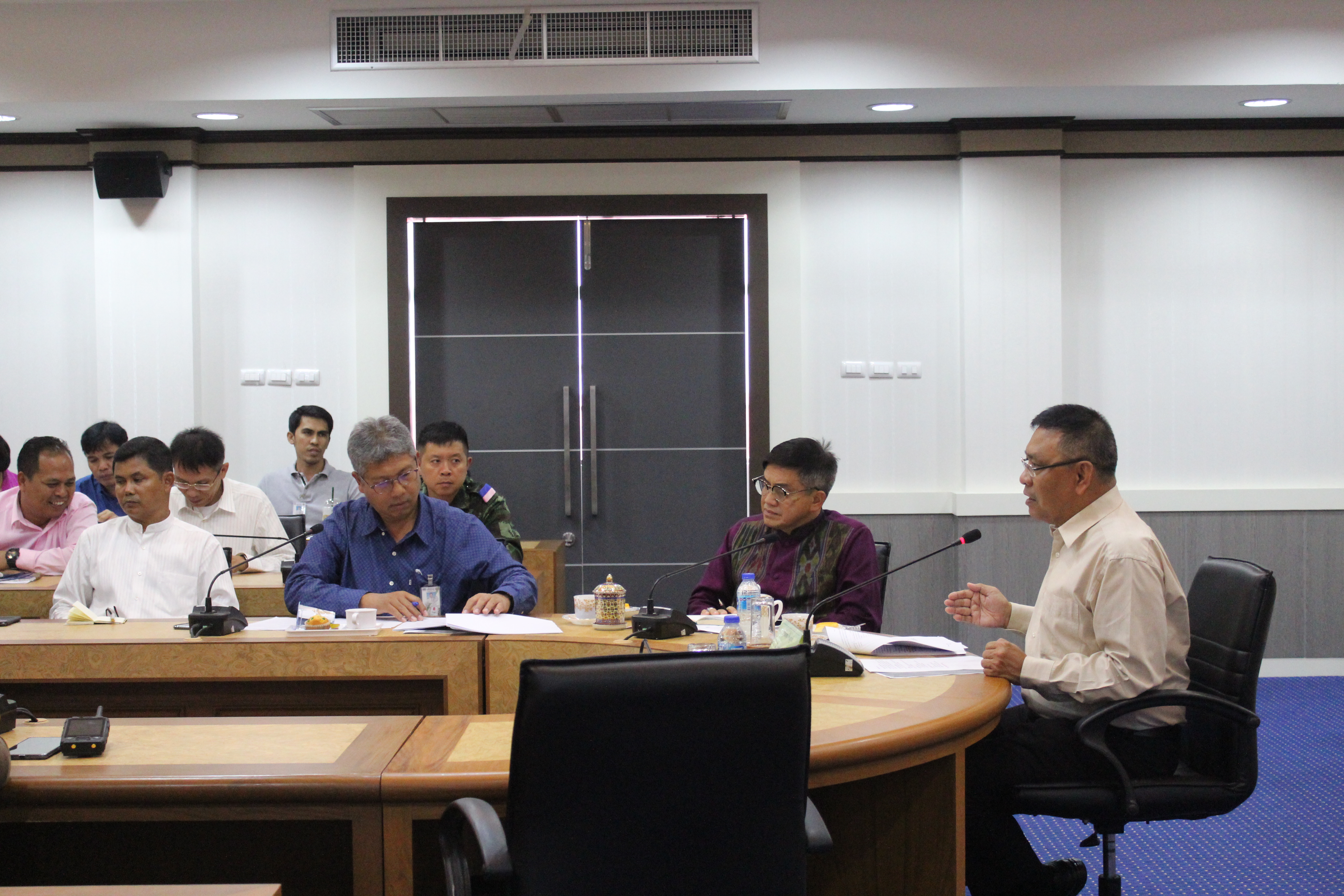 ” พัฒนาการจังหวัดปัตตานี ร่วมประชุมเตรียมการรับเสด็จฯ สมเด็จพระเจ้าอยู่หัวมหาวชิราลงกรณ บดินทรเทพยวรางกูร “