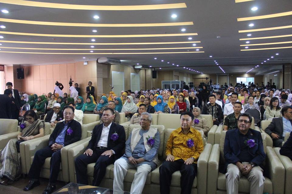 “พัฒนาการจังหวัดปัตตานี ร่วมต้อนรับผู้นำด้านสันติภาพระดับโลก จากประเทศบังกลาเทศ”