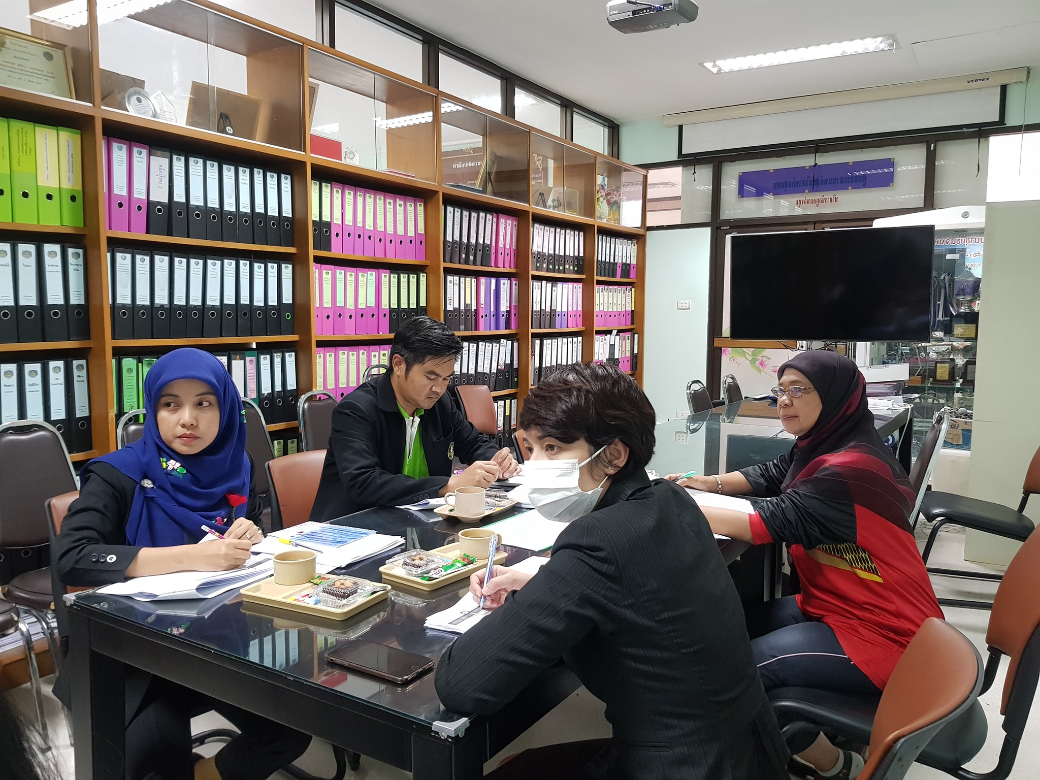 ” พัฒนาการจังหวัดปัตตานี ประชุมคณะทำงานขับเคลื่อนนโยบายสานพลังประชารัฐฯ “
