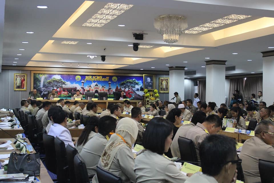 ” พัฒนาการจังหวัดปัตตานี ร่วมประชุมคณะกรรมการจังหวัด ประจำเดือนมกราคม 2562 “
