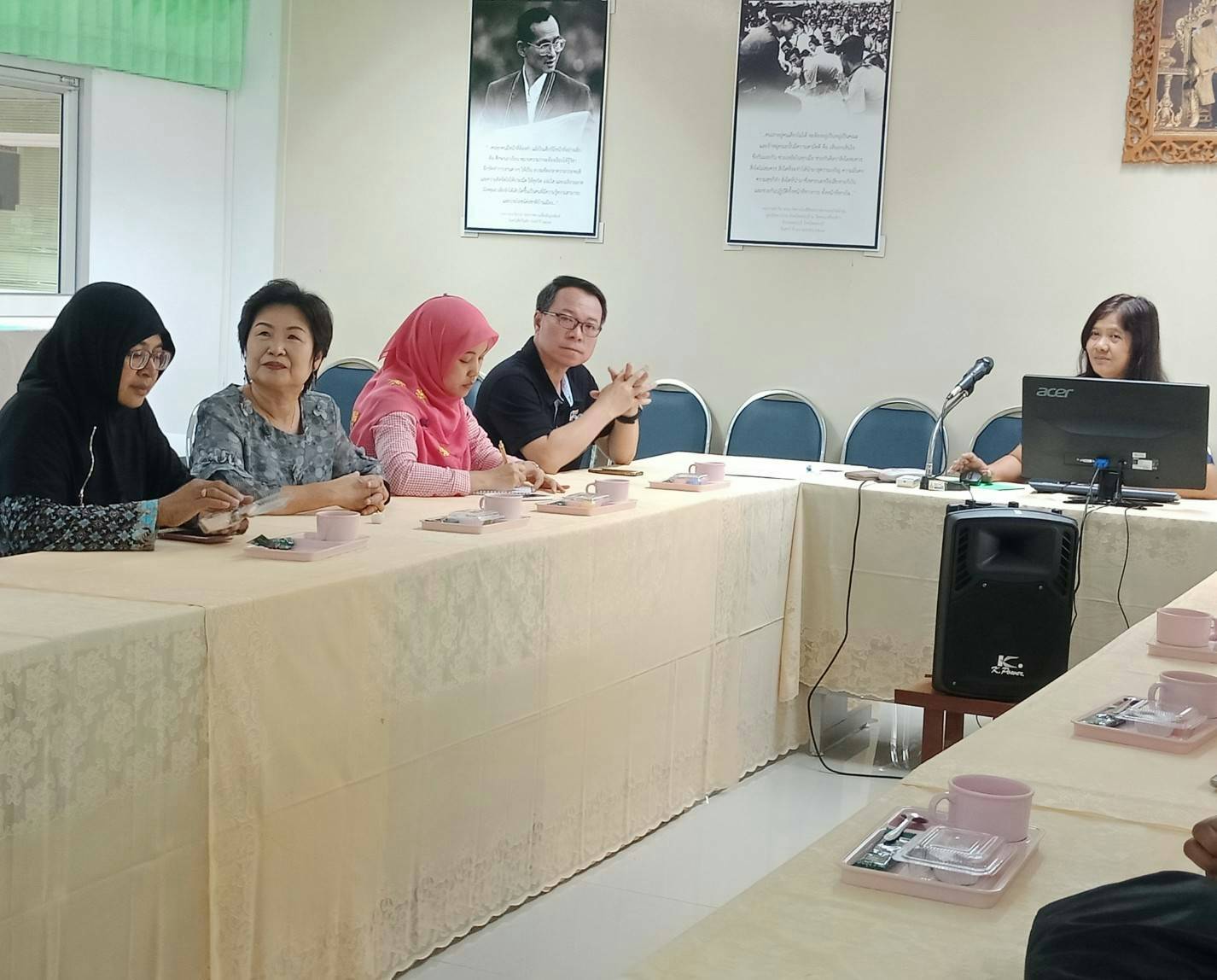 สำนักงานพัฒนาชุมชนจังหวัดปัตตานี ร่วมกับ บริษัทประชารัฐรักสามัคคีปัตตานี (วิสาหกิจเพื่อสังคม) จำกัด ลงพื้นติดตามในเขตอำเภอเมืองปัตตานี