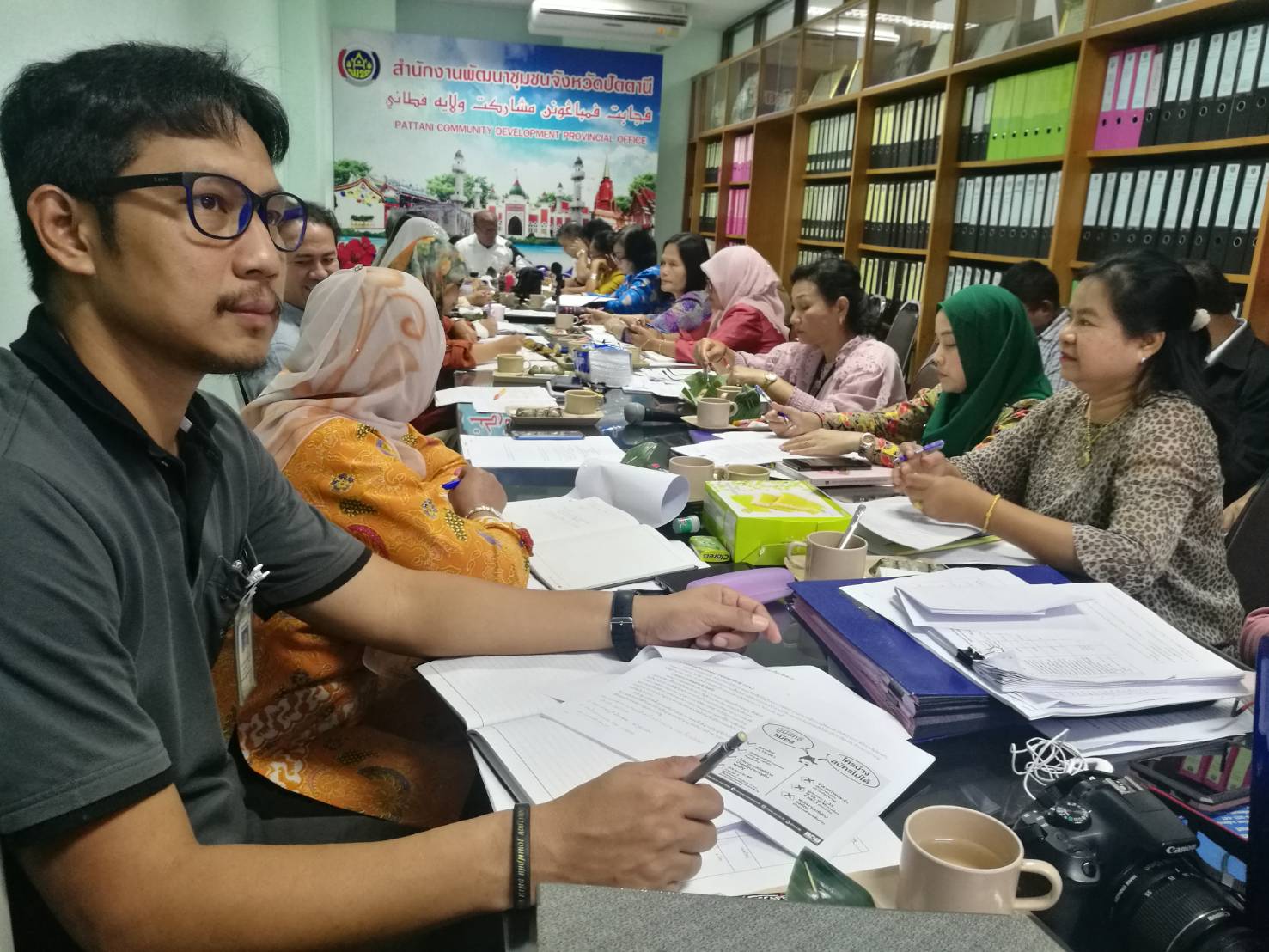 ” พัฒนาการจังหวัดปัตตานี ประชุมผู้บริหารฯ ขับเคลื่อนงานตามนโยบายกรมฯ/ จังหวัด ประจำปีงบประมาณ พ.ศ. 2562″