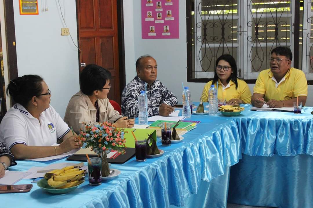 พัฒนาการจังหวัดปัตตานี และคณะติดตามกรมฯ ลงพื้นที่ติดตามผลการดำเนินงานฯ (กขคจ)