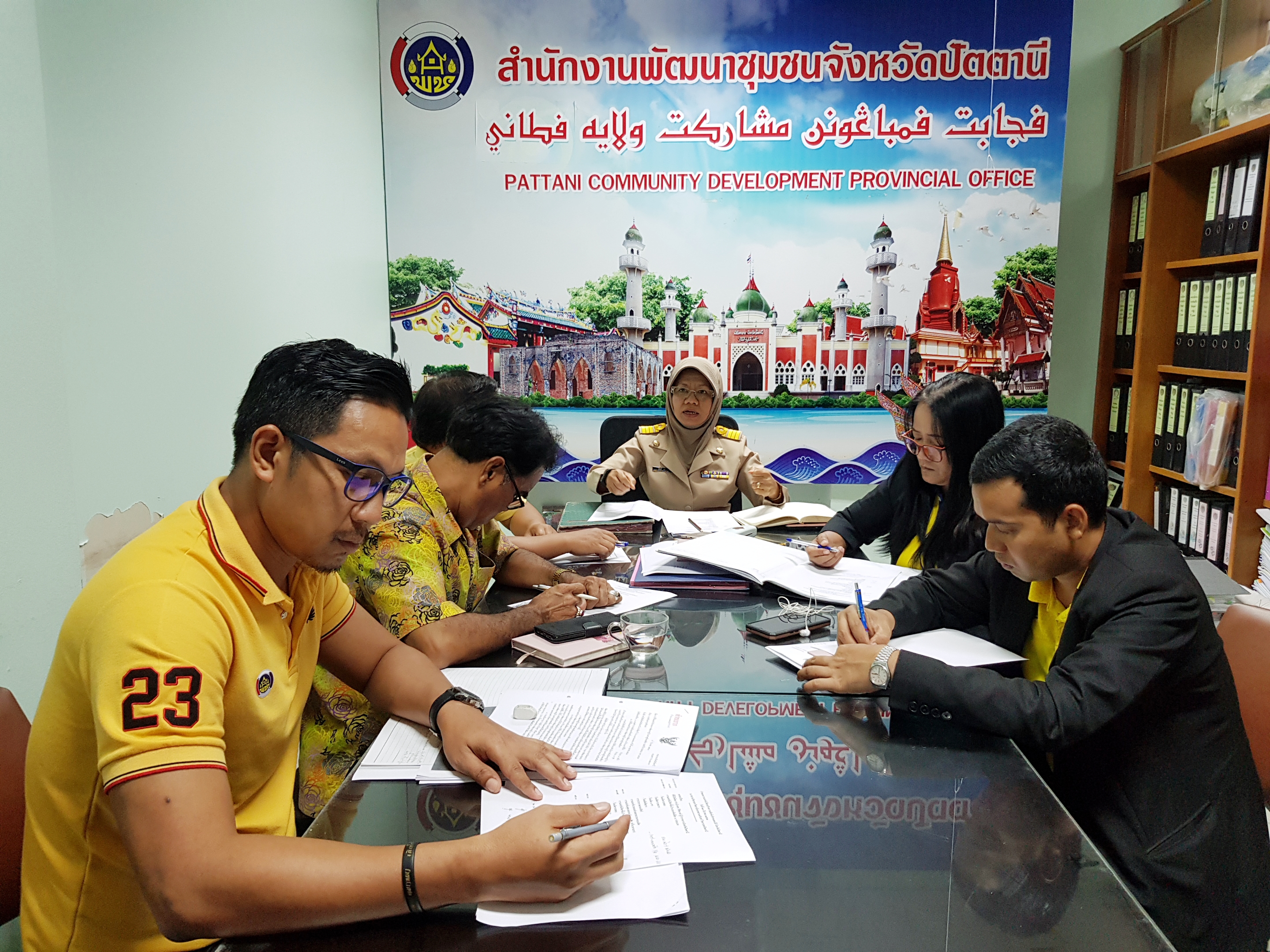 “พช.ปัตตานี เตรียมความพร้อมการแข่งขันกีฬาระดับจังหวัด”