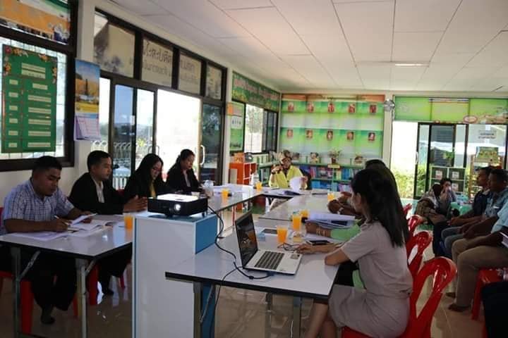 ” พช.ปัตตานี ลงพื้นที่ อ.หนองจิก พิจารณาคัดเลือกหมู่บ้านสารสนเทศชุมชนดีเด่นฯ ปี 62 “