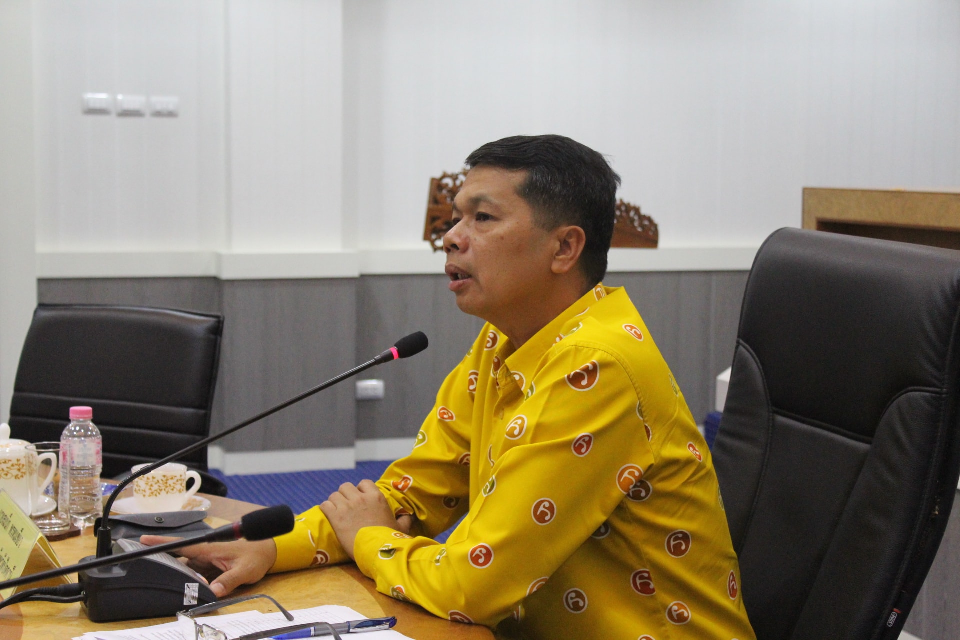 ” พช.ปัตตานี ประชุมติดตามผลการดำเนินงานป้องกันและแก้ไขปัญหายาเสพติด “