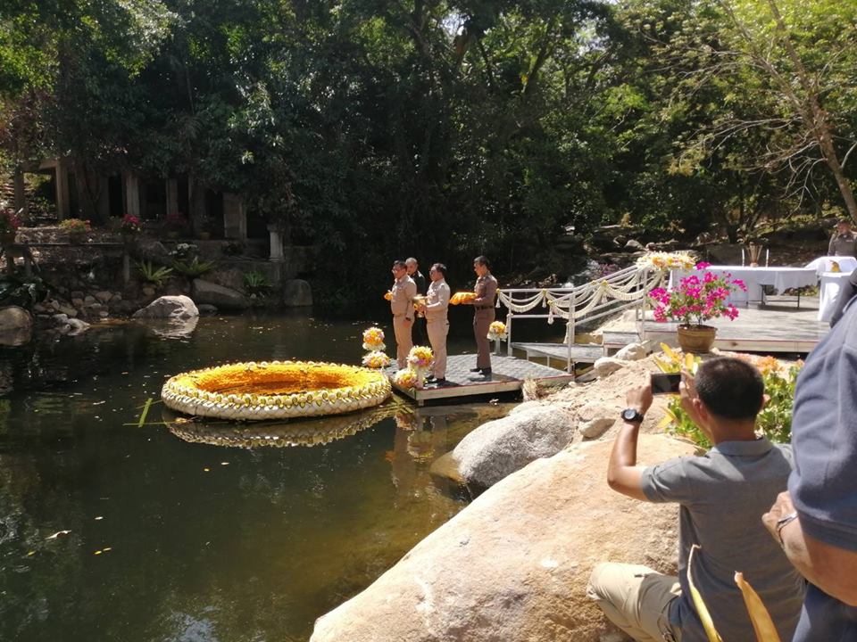 ปัตตานี ซักซ้อมพิธีการตักน้ำ ” สระวังพลายบัว ” แหล่งน้ำแห่งศักดิ์สิทธิ์