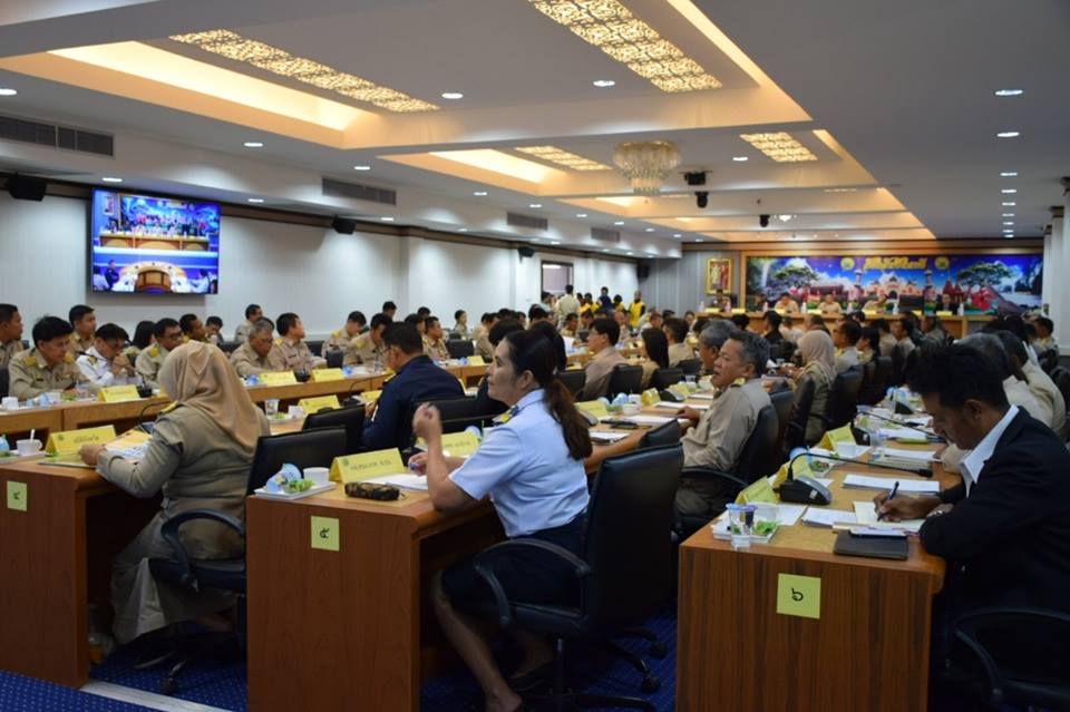 ” พัฒนาการจังหวัดปัตตานี ร่วมประชุมคณะกรรมการจังหวัด ติดตามความก้าวหน้าผลการดำเนินงานของส่วนราชการ “