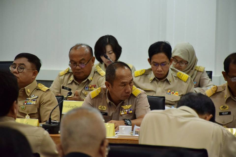 ” พัฒนาการจังหวัดปัตตานี ร่วมประชุมคณะกรรมการจังหวัด ติดตามความก้าวหน้าผลการดำเนินงานของส่วนราชการ “