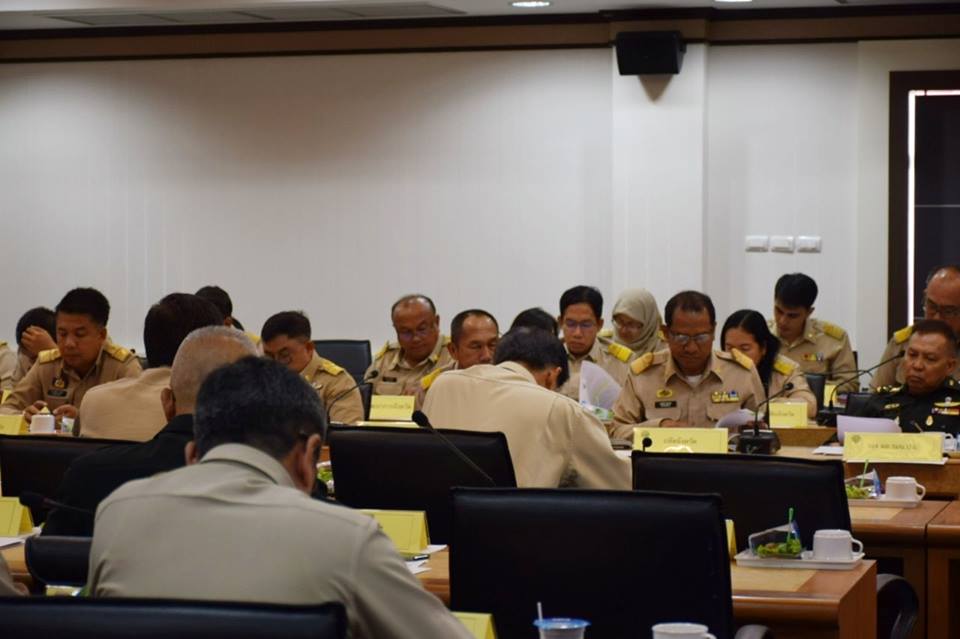 ” พัฒนาการจังหวัดปัตตานี ร่วมประชุมคณะกรรมการจังหวัด ติดตามความก้าวหน้าผลการดำเนินงานของส่วนราชการ “
