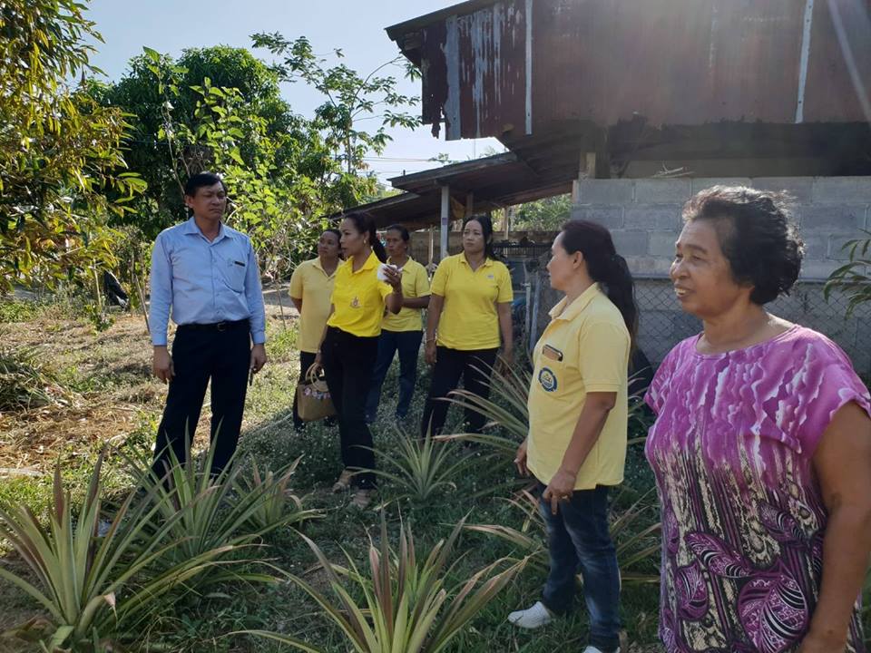 ลงพื้นที่สนับสนุนศูนย์จัดการกองทุนชุมชนบ้านป่าศรี